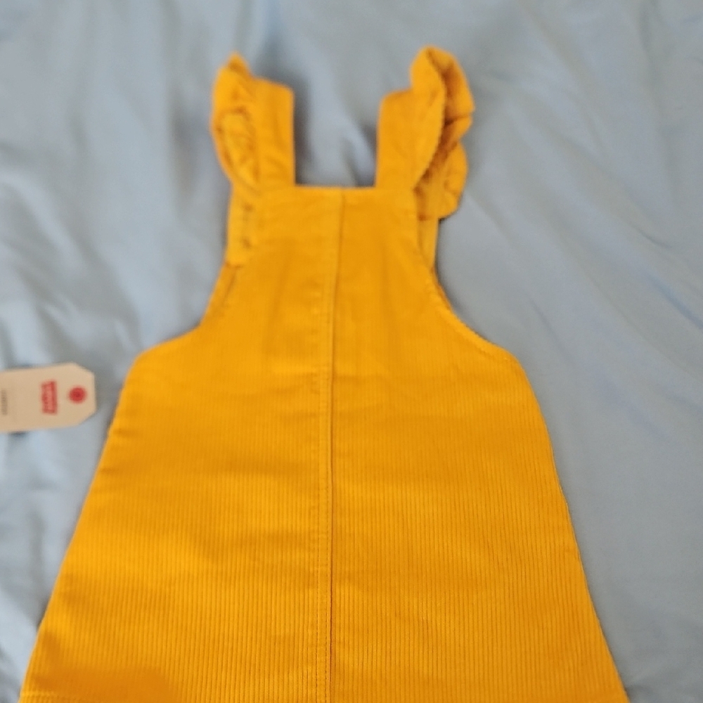 Levi's Yellow Kids Overalls - Picture 4 of 8